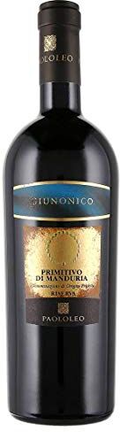 Paolo Leo Primitivo di Manduria Riserva DOC Giunonico  2017 0,75 ℓ