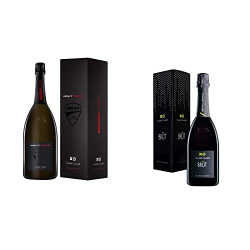 Contadi Castaldi Brut Race Ducati Corse Astucciato 1500 ml & Br & ugrave;t Astucciato 750 ml