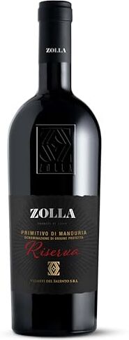 Vigneti del Salento ZOLLA PRIMITIVO DI MANDURIA RISERVA PUGLIA DOC