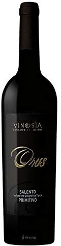 Vinosia Vino Orus Primitivo Salento IGT rosso 1.5 lt  Offerta 4,5 Litri