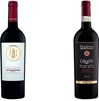 The Wine People Integro Organic Negroamaro Puglia IGP, 750ml & IL Volpetto Chianti Riserva DOCG 2019