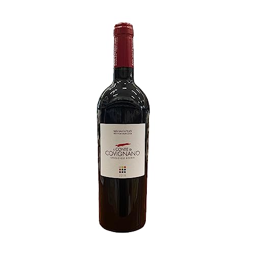 San Valentino Azienda Agricola Il Conte di Covignano Sangiovese Superiore Riserva Vino Rosso Biologico 2018 14% vol 750ml