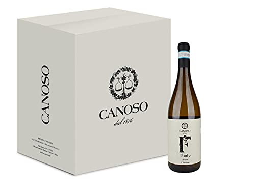 Canoso Fonte Vino Bianco Soave Classico Doc, 6 Bottiglie da 750 ml 2020