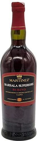 sicilia bedda Marsala Superiore Rubino DOC Semisecco CL 75 MARTINEZ