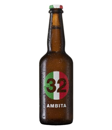 Via – AMBITA com’è l’Italia nel mondo birra ad alta fermentazione, rifermentata in bottiglia – birra chiara monoluppolo 100% italiana 6 bottiglie da 50cl 4.5% vol.
