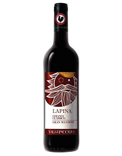 Vallepicciola Lapina Chianti Classico DOCG, Gran Selezione Vino Rosso Toscana 750 ml