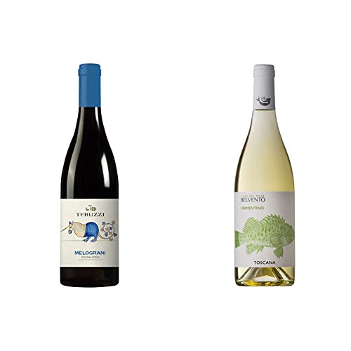 Teruzzi Melograni 750 ml & Belvento i Vini del Mare Vermentino Igt 750 ml