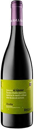 sicilia bedda ZIBIBBO SECCO AL QASAR" Rallo" SICILIA DOC VINO 100% BIOLOGICO 75 Cl. (1 Bottiglia)