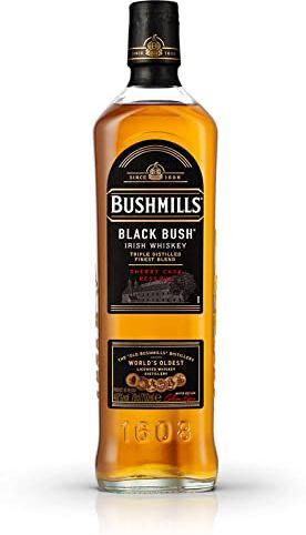 Bushmills Black Bush 70cl Whiskey irlandese, gusto intenso e profondo. 40% vol