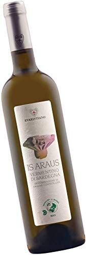 Inke 6 x 0.75 l Is Araus Bianco, Vermentino di Sardegna Doc. Certificato biologico. Prodotto dalla Cantina Vini Evaristiano