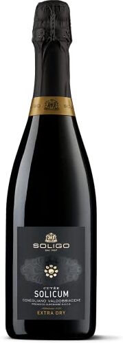 Soligo SOLICUM' Cuvée Conegliano Valdobbiadene Prosecco Superiore Millesimato DOCG Extra Drycl 75