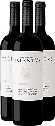 Generico Quinta Seara d'Ordens Douro Talentvs Grande Escolha rosso 2018 DOP Portogallo Vitigni Touriga Nacional,Touriga Franca,Tinta Roriz 3x75cl