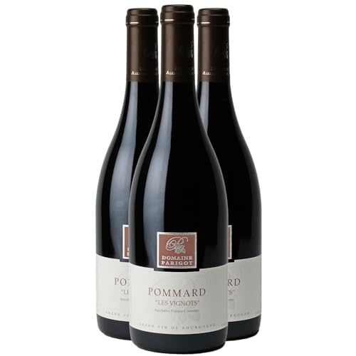 Generico Pommard Les Vignots rosso 2022 Domaine Parigot Père et Fils DOP Borgogna Francia Vitigni Pinot Noir 3x75cl