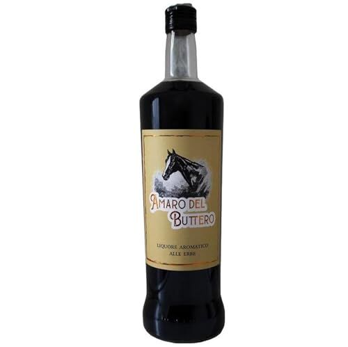 Generico Amaro del Buttero Liquore Aromatico Toscano alle Erbe, 30% Vol, Bottiglia in Vetro da 50 cl