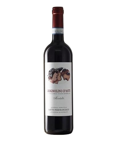 Gatto Pierfrancesco Vino Rosso GRIGNOLINO D'ASTI Montalto DOC (conf. 6x 0.75l)  -pv