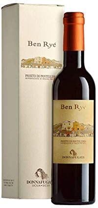 Donnafugata Sicilia Bedda PASSITO DI PANTELLERIA DOC Ben Ryè  Bottiglia da 375 Ml in Astuccio L'oro di Pantelleria