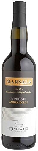 sicilia bedda Marsala Superiore Ambra Dolce DOC 75 Cl. 18°