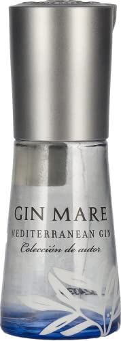 Gin Mare Premium Mediterranean Gin con Botaniche Naturali, i 10 migliori Gin più venduti e di tendenza di Drinks International 42,7% Vol Bottiglia, 100 ml