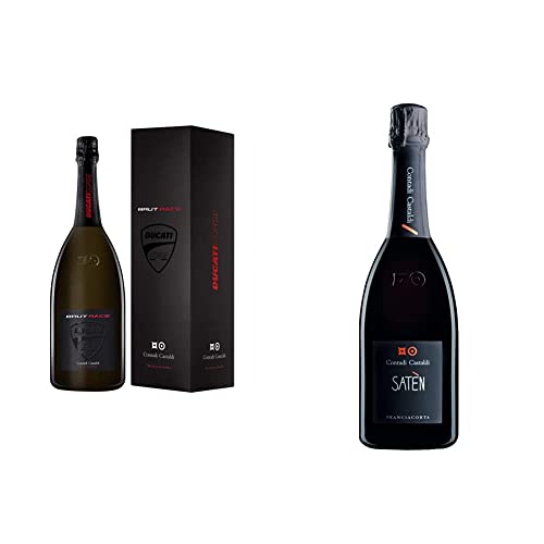 Contadi Castaldi Brut Race Ducati Corse DOCG Astucciato 1500 ml & Satén DOCG 750 ml