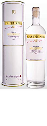 Castagner Grappa  MILLESIMATA CABERNET PIAVE, con scatola originale 70 cl