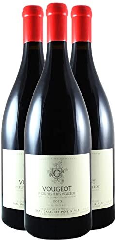 Generico Vougeot 1er Cru Les Petits Vougeots MAGNUM rosso 2020 Garaudet Père et Fils DOP Borgogna Francia Vitigni Chardonnay 3x150cl