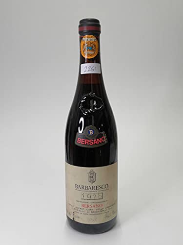 Bersano Vintage Bottle  Barbaresco DOC 1975 0,75 lt. COD. 2261