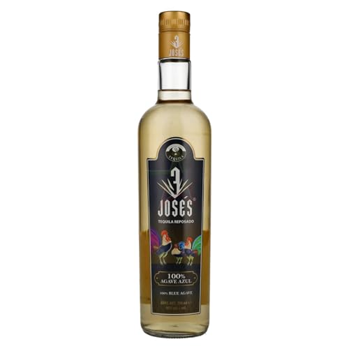 3 Josés Tequila REPOSADO 1 Agave Azul 40,00% 0,70 lt.