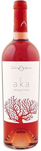 Produttori Vini Manduria Vino Aka Primitivo Rosato 1 Bottiglia da 750 Ml