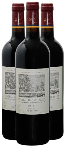 Generico Château Duhart-Milon rosso 2011 DOP Pauillac Bordeaux Francia Vitigni Cabernet Sauvignon,Merlot,Cabernet Franc 3x75cl 89-91/100 Robert Parker