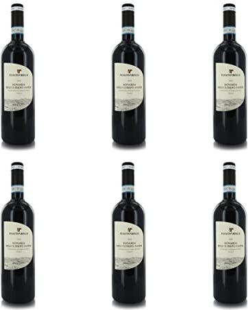 TENUTA IL BOSCO Vino Rosso Bonarda Vivace Oltrepò Pavese DOC, 2021, 6 x 750 Ml