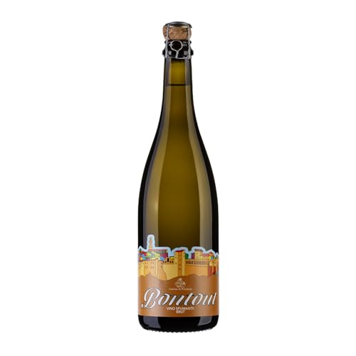 Cantina di Pitigliano Bontout Vino Spumante Brut, Vino Trebbiano e Verdello con Note di Agrumi, 12,5% Vol, 6 Bottiglie da 750 ml