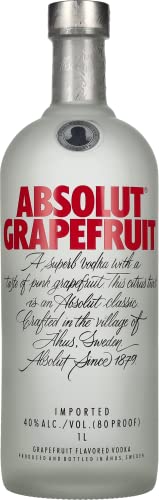 ABSOLUT GRAPEFRUIT Flavored Vodka 40% Vol. 1l