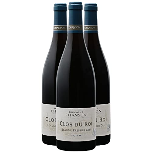 Generico Beaune 1er Cru Clos du Roi rosso 2019 Chanson DOP Borgogna Francia Vitigni Pinot Noir 3x75cl