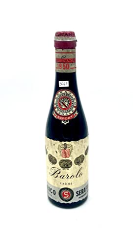 Enrico Serafino Vintage Bottle  Barolo DOC 1950 0,375 lt. HALF BOTTLE COD. 3043