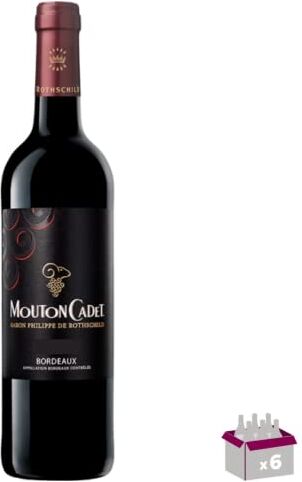 Wine And More Mouton Cadet Rouge 2019 – AOC Bordeaux 13.5° 6x75cL