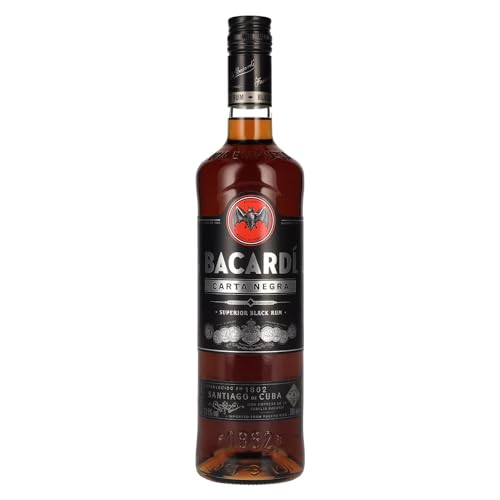 Bacardi Carta Negra Superior Black Rum 37,5% Vol. 0,7l