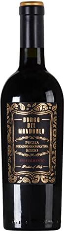 Liakai Borgo del Mandorlo Puglia IGT Rosso Passito, 750 ml, Alcol 14.5%