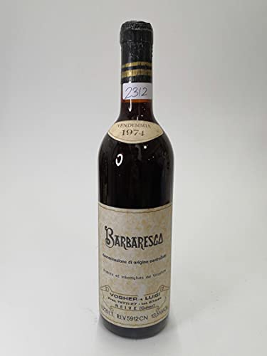 Vintage Bottle Voghera Luigi Barbaresco DOC 1974 0,72 lt. COD. 2312