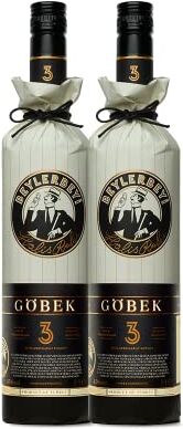 Beylerbeyi RAKI  Göbek Raki 2 x 100cl   Brandy Turco Aromatizzato All'Anice 100% Uva Fresca Senza Zuccheri Aggiunti Tripla Distillazione Gradazione Alcolica 45%