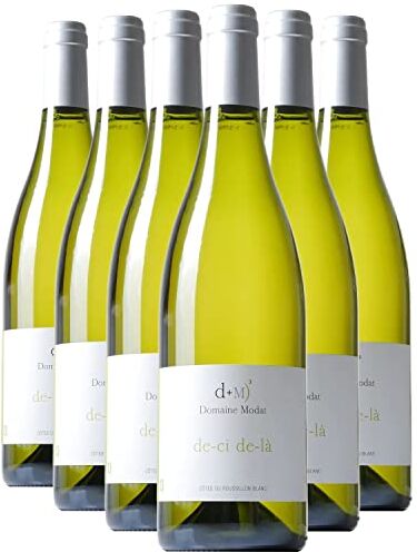 Generico Côtes du Roussillon de-ci de-là bianco 2021 Organico Domaine Modat DOP Linguadoca Rossiglione Francia Vitigni Grenache Blanc,Grenache Gris,Carignan blanc 12x75cl