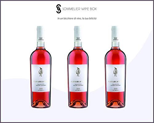 Sommelier Wine Box NEGROAMARO SALENTO ROSATO Cavarletta   Cantina Petrelli   Annata 2019