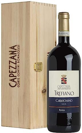 CAPEZZANA Magnum 1,5 Litri Carmignano Riserva "TREFIANO" DOCG BIO in Cassa Legno