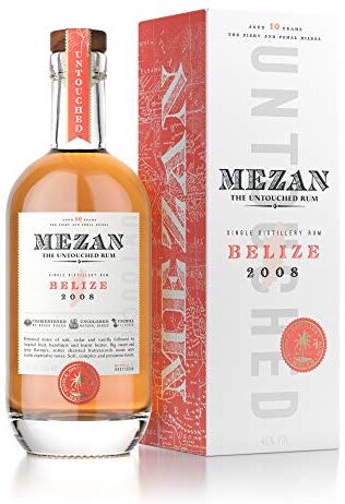 Mezan Single Distillery Rum BELIZE 2008 46% Vol. 0,7l in Giftbox