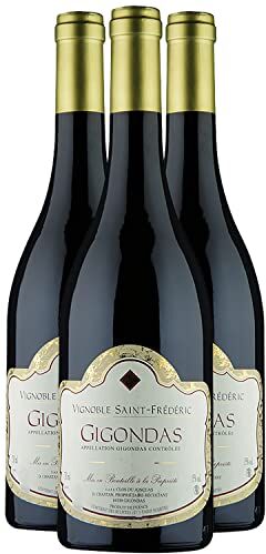 Generico Gigondas rosso 2021 Organico Domaine Saint-Frédéric DOP Valle del Rodano Francia Vitigni Grenache,Mourvèdre 3x75cl