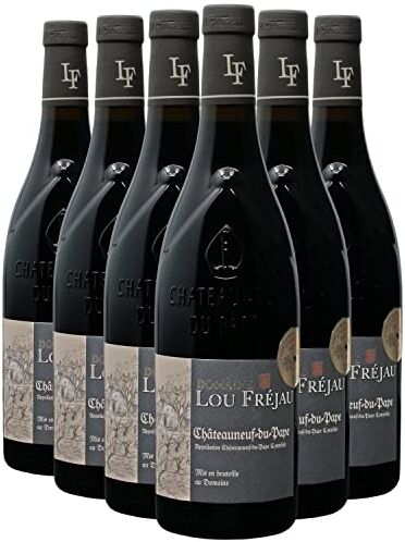 Generico Châteauneuf-du-Pape rosso 2018 Organico Domaine Lou Fréjau DOP Valle del Rodano Francia Vitigni Grenache,Mourvèdre,Syrah 6x75cl