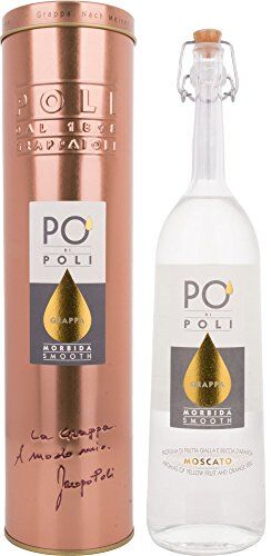 Poli , Grappa PO' Morbida (Moscato) Astucciata 700 ml