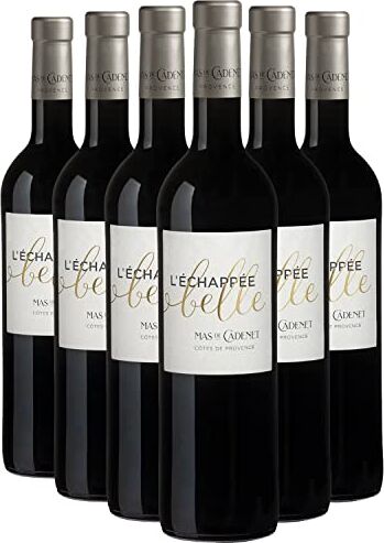 Generico Côtes de Provence L'Échappée Belle rosso 2020 Organico Mas de Cadenet DOP Provenza Riviera francese Francia Vitigni Syrah,Grenache 6x75cl