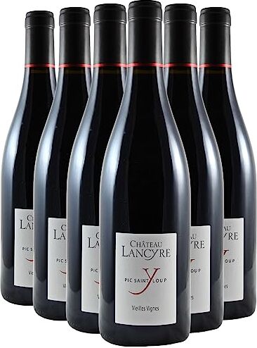 Generico Pic Saint-Loup Cuvée Vieilles Vignes rosso 2020 Château de Lancyre DOP Linguadoca Rossiglione Francia Vitigni Syrah,Grenache 6x75cl