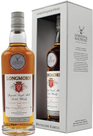 De Antoni Whisky Gordon & MacPhail   Single Malt Scotch Whisky   Connoisseurs Choice   Bottiglie di classe numerate (LONGMORN 14 yo)