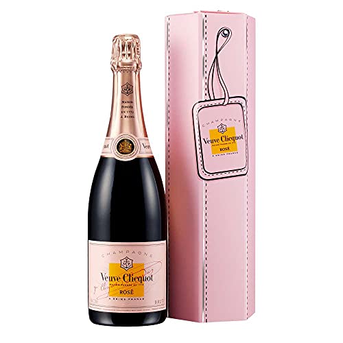 Veuve Clicquot Rose Champagne in Couture Case 750 ml